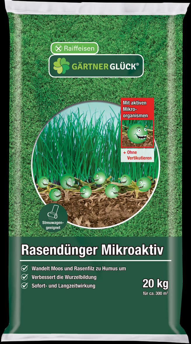 GÄRTNERGLÜCK Rasendünger Mikroaktiv